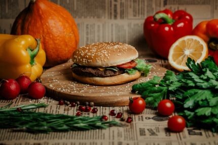 Бургер с курицей